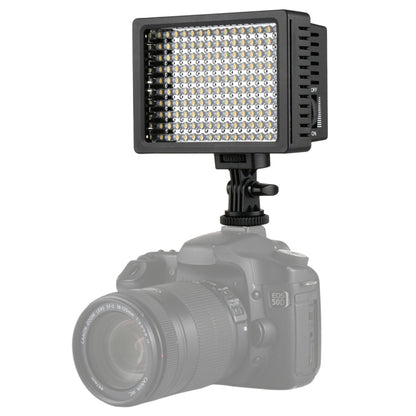 HD-160 White Light LED Video Light on-Camera Photography Lighting Fill Light for Canon, Nikon, DSLR Camera with 3 Filter Plates - free shipping - PMC Jewellery - Order now!