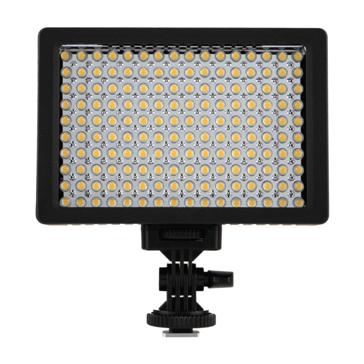 HD-160 White Light LED Video Light on-Camera Photography Lighting Fill Light for Canon, Nikon, DSLR Camera with 3 Filter Plates - free shipping - PMC Jewellery - Order now!