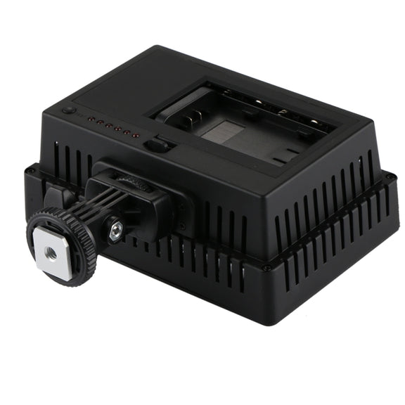 HD-160 White Light LED Video Light on-Camera Photography Lighting Fill Light for Canon, Nikon, DSLR Camera with 3 Filter Plates