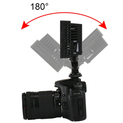 HD-160 White Light LED Video Light on-Camera Photography Lighting Fill Light for Canon, Nikon, DSLR Camera with 3 Filter Plates - free shipping - PMC Jewellery - Order now!