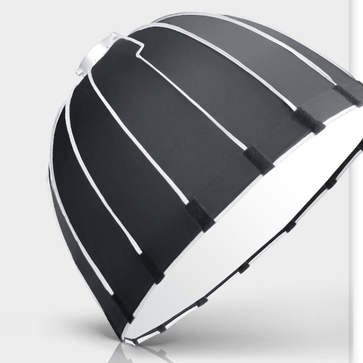 TRIOPO KP2-60 60cm Speedlite Flash Deep Parabolic Softbox Bowens Mount Diffuser(Black)