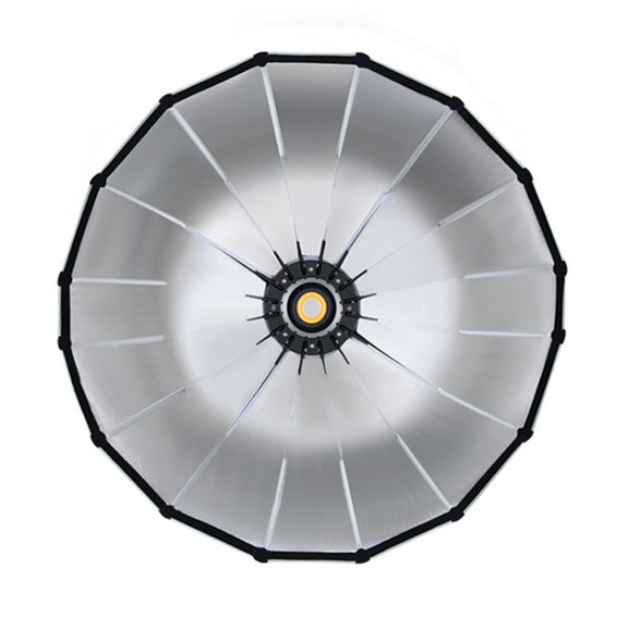 TRIOPO KP2-90 90cm Speedlite Flash Deep Parabolic Softbox Bowens Mount Diffuser(Black)
