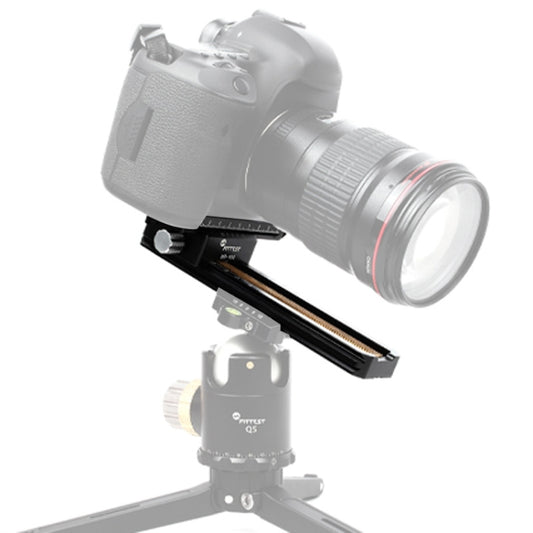 FITTEST 180mm Precision Aluminium 2-way Macro Rail Slider Tripod Head Quick Release Plate Holder - free shipping - PMC Jewellery - Order now!