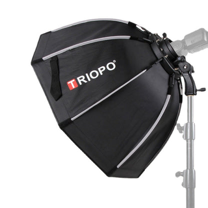 TRIOPO KS2-65 65cm Fast Loading Speedlite Flash Octagon Parabolic Softbox Diffuser (Black) - free shipping - PMC Jewellery - Order now!