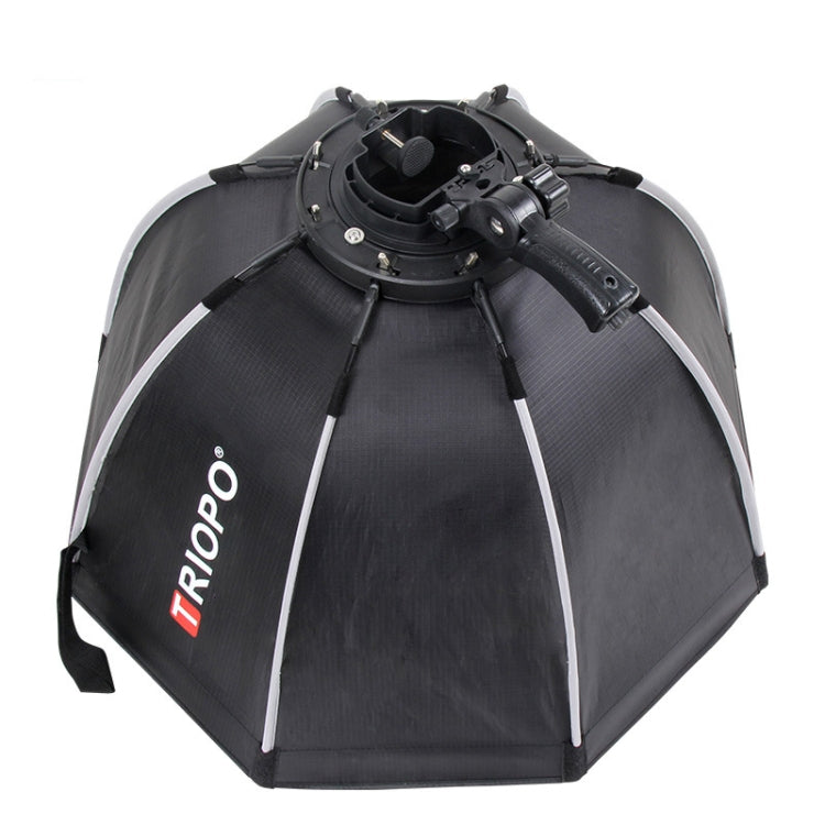 TRIOPO KS2-90 90cm Fast Loading Speedlite Flash Octagon Parabolic Softbox Diffuser (Black) - free shipping - PMC Jewellery - Order now!