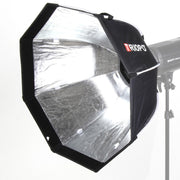 TRIOPO K2-65 65cm Speedlite Flash Octagon Parabolic Softbox Bowens Mount Diffuser (Black)