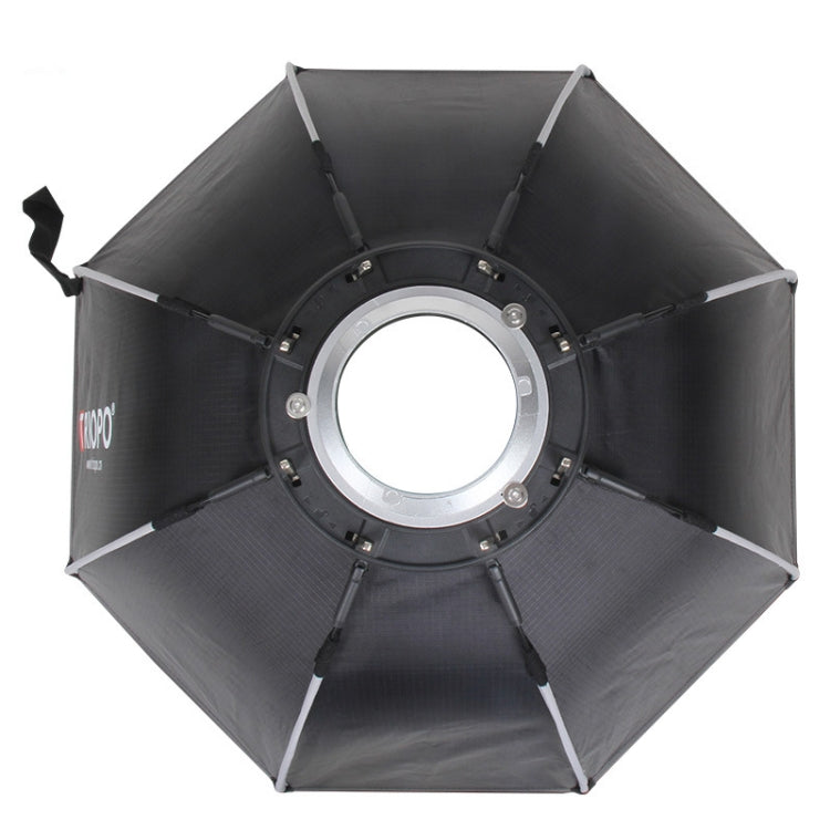 TRIOPO K2-65 65cm Speedlite Flash Octagon Parabolic Softbox Bowens Mount Diffuser (Black) - free shipping - PMC Jewellery - Order now!