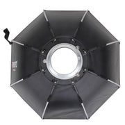 TRIOPO K2-65 65cm Speedlite Flash Octagon Parabolic Softbox Bowens Mount Diffuser (Black)