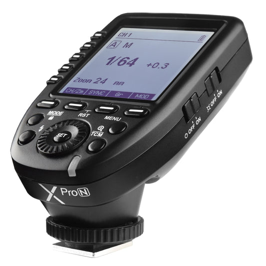 Godox Xpro-N TTL Wireless Flash Trigger for Nikon (Black) - free shipping - PMC Jewellery - Order now!