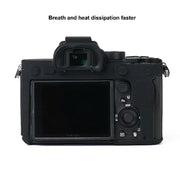 For Sony A7R4 Soft Silicone Protective Case(Orange)