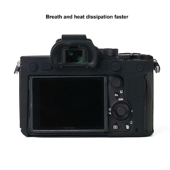 For Sony A7R4 Soft Silicone Protective Case(Red)