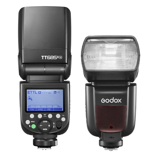 Godox TT685II-N 2.4GHz Wireless TTL HSS 1/8000s Flash Speedlite for Nikon (Black) - free shipping - PMC Jewellery - Order now!