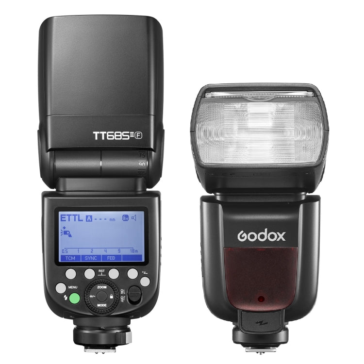 Godox TT685II-F 2.4GHz Wireless TTL HSS 1/8000s Flash Speedlite for FUJIFILM (Black) - free shipping - PMC TechLife - Order now!
