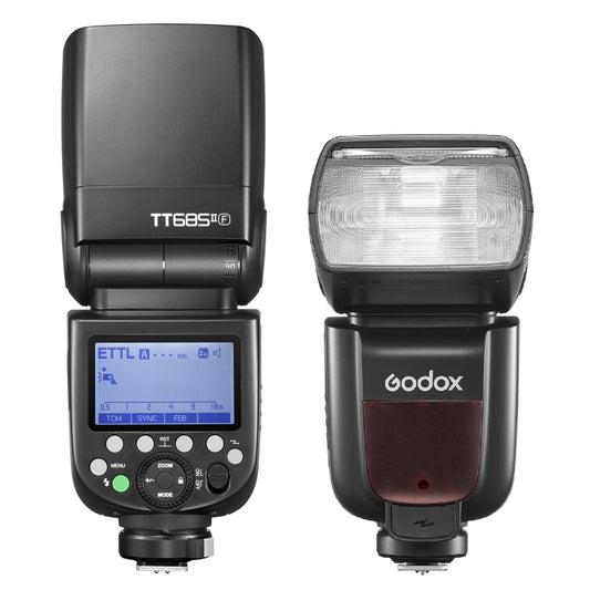 Godox TT685II-F 2.4GHz Wireless TTL HSS 1/8000s Flash Speedlite for FUJIFILM (Black) - free shipping - PMC Jewellery - Order now!