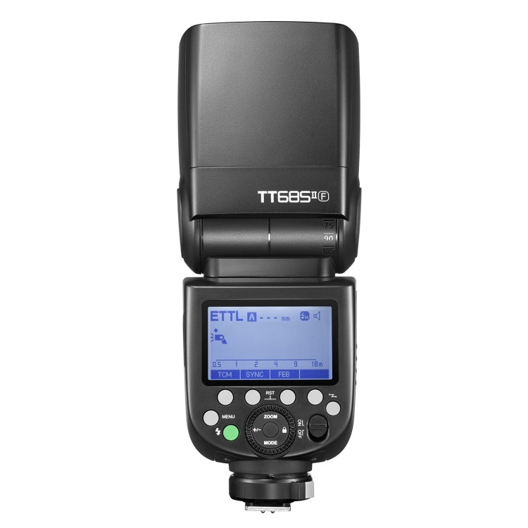 Godox TT685II-F 2.4GHz Wireless TTL HSS 1/8000s Flash Speedlite for FUJIFILM (Black)
