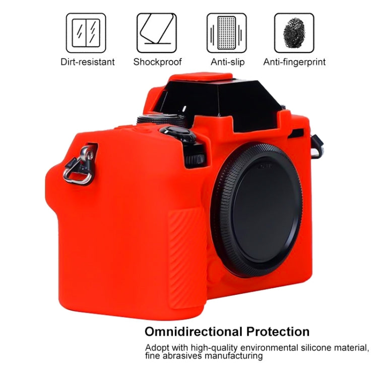 Soft Silicone Protective Case for FUJIFILM X-S10(Red) - free shipping - PMC TechLife - Order now!