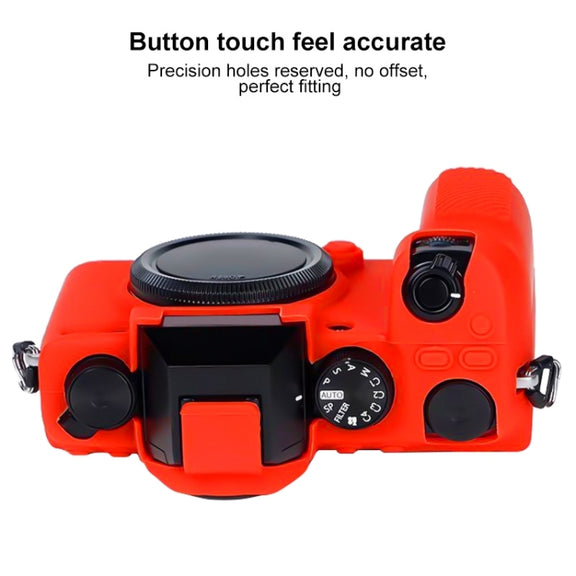 Soft Silicone Protective Case for FUJIFILM X-S10(Coffee)