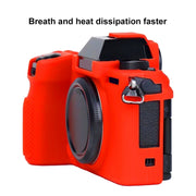 Soft Silicone Protective Case for FUJIFILM X-S10(Orange)