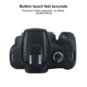 Soft Silicone Protective Case for Canon EOS 2000D (Red)