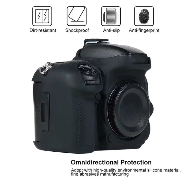 For Nikon D600 / D610 Soft Silicone Protective Case(Black) - free shipping - PMC TechLife - Order now!