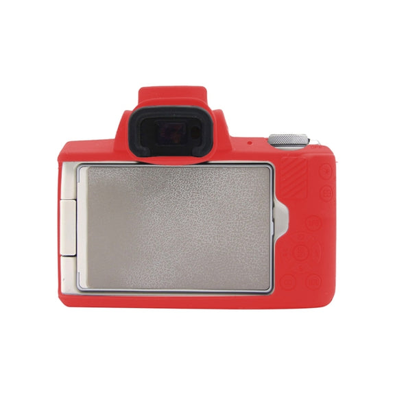 For Canon EOS M50 Mark II / M50 II Soft Silicone Protective Case(Red)