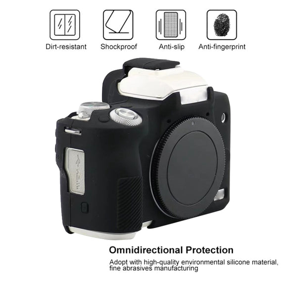 For Canon EOS M50 Mark II / M50 II Soft Silicone Protective Case(Red)