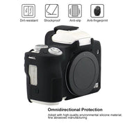 For Canon EOS M50 Mark II / M50 II Soft Silicone Protective Case(Coffee)