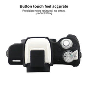For Canon EOS M50 Mark II / M50 II Soft Silicone Protective Case(White)