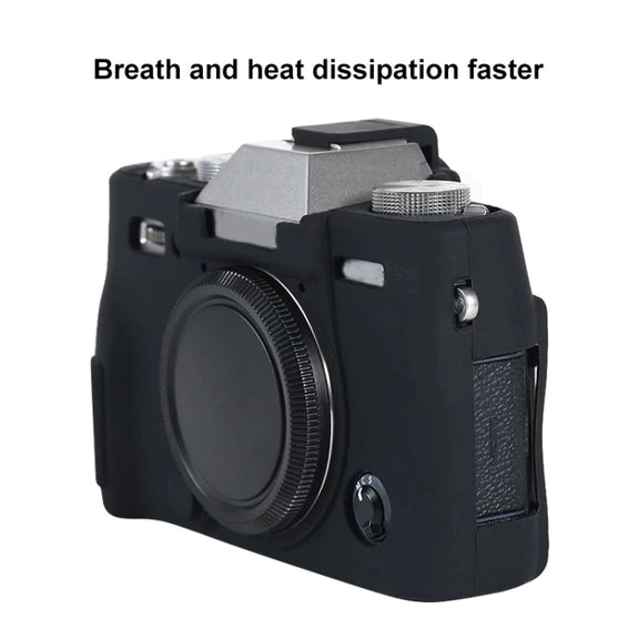 For FUJIFILM X-T30 Soft Silicone Protective Case(Yellow)