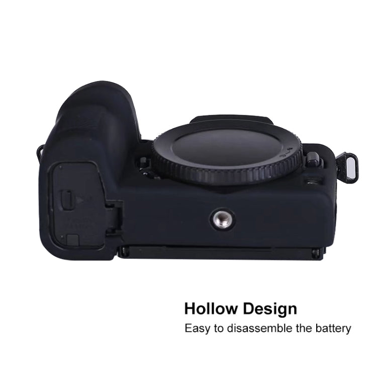 Soft Silicone Protective Case for Nikon Z50 (Black)