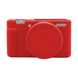 Soft Silicone Protective Case for Sony ZV-1 (Red) - free shipping - PMC TechLife - Order now!
