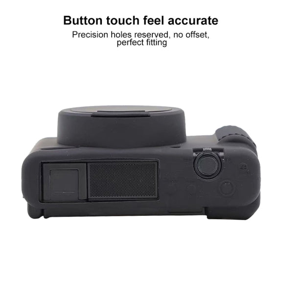 Soft Silicone Protective Case for Sony ZV-1 (Red)