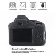 Soft Silicone Protective Case for Nikon D3400 / D3300 (Black)