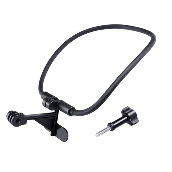 Hands Free Lazy Wearable Neck Camera Holder (Black)
