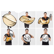 Godox FT05-1 60 x 90cm 5-in-1 Silver / Soft / Gold / White / Black Oval Folding Reflector Board