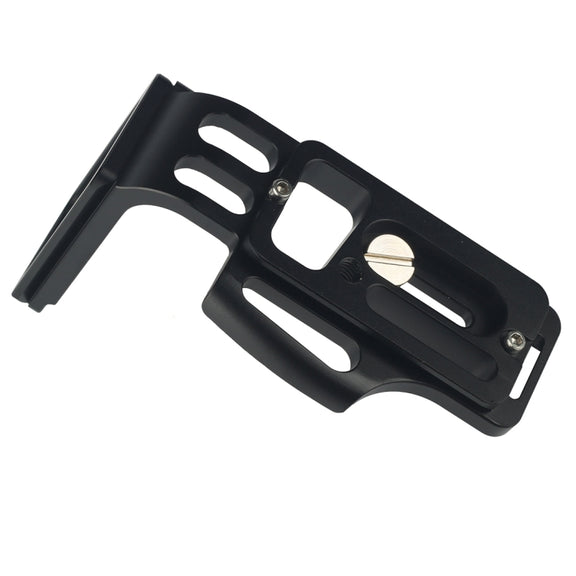 Vertical Shoot Quick Release L Plate Bracket Base Holder for Nikon D800 / D800E / D810(Black)