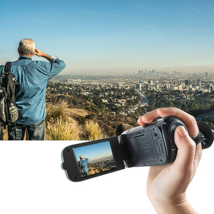 16X Digital Zoom HD 16 Million Pixel Home Travel DV Camera, AU Plug (Black) - Video Cameras by PMC Jewellery | Online Shopping South Africa | PMC Jewellery | Buy Now Pay Later Mobicred