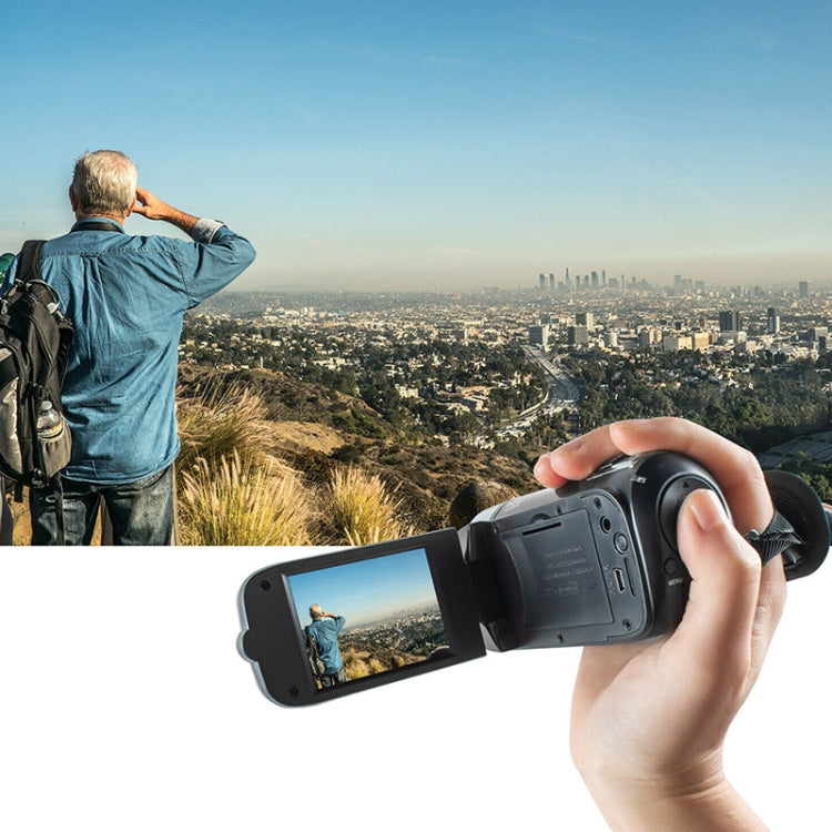 16X Digital Zoom HD 16 Million Pixel Home Travel DV Camera, AU Plug (Black)