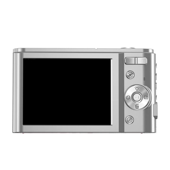 DC302 2.88 inch 44MP 16X Zoom 2.7K Full HD Digital Camera Children Card Camera, US Plug(Silver)