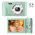 DC311 2.4 inch 36MP 16X Zoom 2.7K Full HD Digital Camera Children Card Camera, US Plug(Green) - Children Cameras by PMC TechLife | Online Shopping South Africa | PMC TechLife | Buy Now Pay Later Mobicred