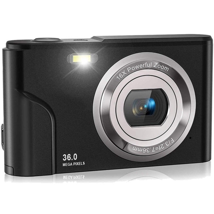 DC311 2.4 inch 36MP 16X Zoom 2.7K Full HD Digital Camera Children Card Camera, AU Plug (Black) - Children Cameras by PMC TechLife | Online Shopping South Africa | PMC TechLife | Buy Now Pay Later Mobicred