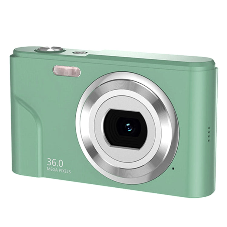 DC311 2.4 inch 36MP 16X Zoom 2.7K Full HD Digital Camera Children Card Camera, UK Plug (Green)