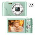 DC311 2.4 inch 36MP 16X Zoom 2.7K Full HD Digital Camera Children Card Camera, EU Plug(Green) - Children Cameras by PMC TechLife | Online Shopping South Africa | PMC TechLife | Buy Now Pay Later Mobicred