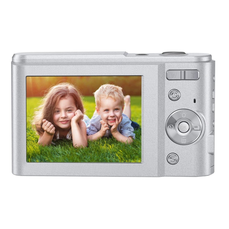 DC311 2.4 inch 36MP 16X Zoom 2.7K Full HD Digital Camera Children Card Camera, EU Plug(Silver) - free shipping - PMC TechLife - Order now!