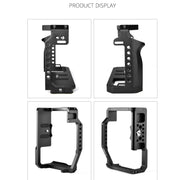 YELANGU C22-A YLG0334B-A Video Camera Cage Stabilizer for Canon EOS R5/R6/R(Black)