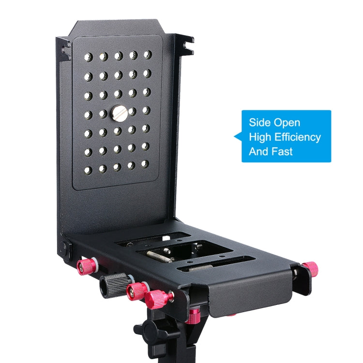 YELANGU S300 4 in 1 Multifunctional Rig + Dual Handheld Shoulder Rig + Monopod + Stabilizer for Cameras / SLR Cameras, Height Range: 63cm-170cm(Black) - free shipping - PMC Jewellery - Order now!