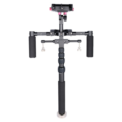 YELANGU S300 4 in 1 Multifunctional Rig + Dual Handheld Shoulder Rig + Monopod + Stabilizer for Cameras / SLR Cameras, Height Range: 63cm-170cm(Black) - free shipping - PMC Jewellery - Order now!
