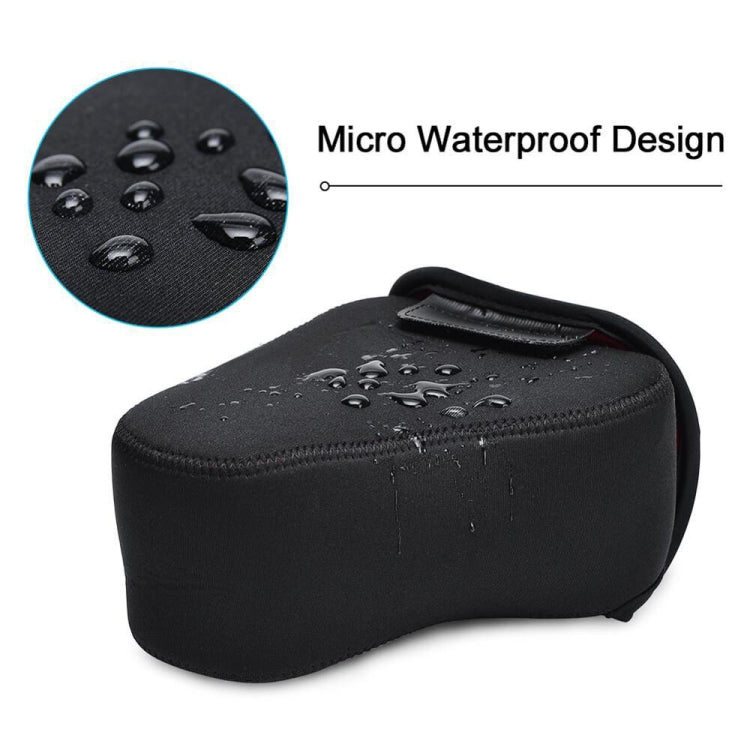 CADeN H6 Shockproof Waterproof Camera Liner Neoprene Bag Case, Size: 17 x 10.5 x 22cm (Black Red) - free shipping - PMC Jewellery - Order now!