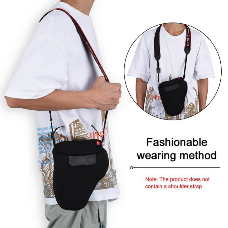 CADeN H6 Shockproof Waterproof Camera Liner Neoprene Bag Case, Size: 17 x 10.5 x 22cm (Black Red) - free shipping - PMC Jewellery - Order now!