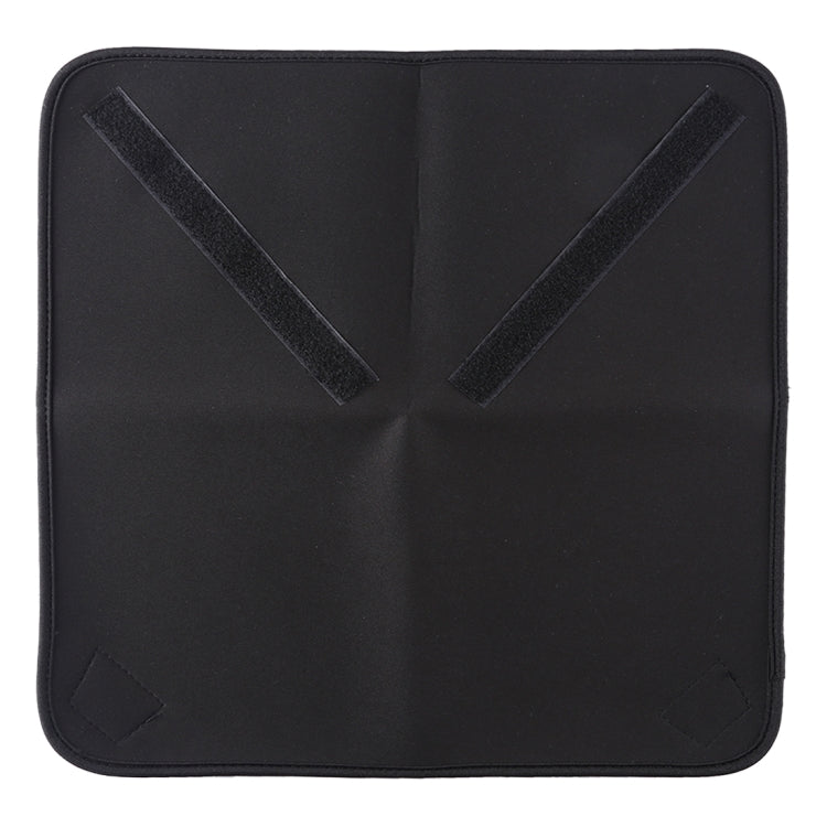 Hundred-folding Cloth Photography Camera SLR Liner Lens Bag Thickening Wrapped Cloth Plus Velvet, Size: 45x45cm (Orange)